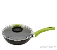 Сковорода WOK с крышкой Ballarini GREENLINE, 20 см
